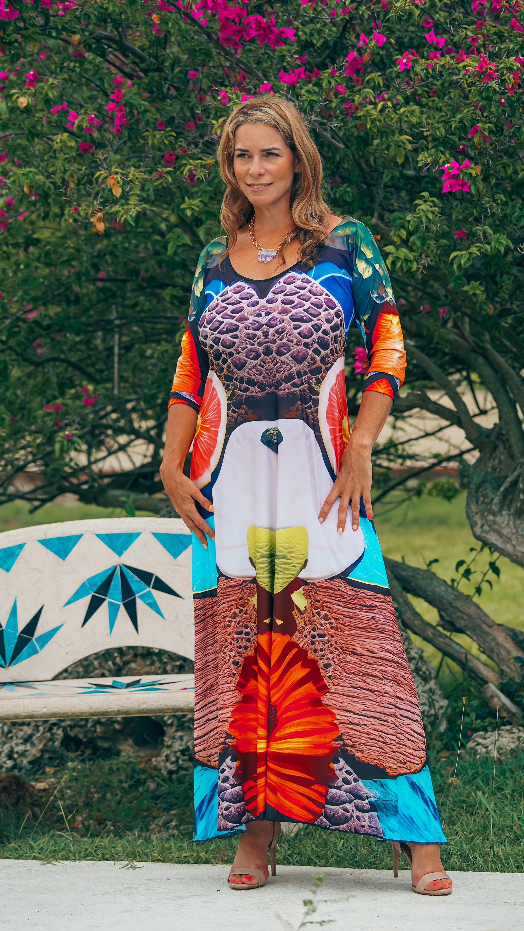 Around The World Omtara Maxi Dress, Hawaii S Around The World Omtara Maxi Dress, Hawaii S